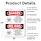 Signmission Pesticide Storage Area Bilingual Danger Sign, Plastic, 18in W x 24in L, 2PK OS-2PACK-DS-P-1824-VS-1523 - alternate 4
